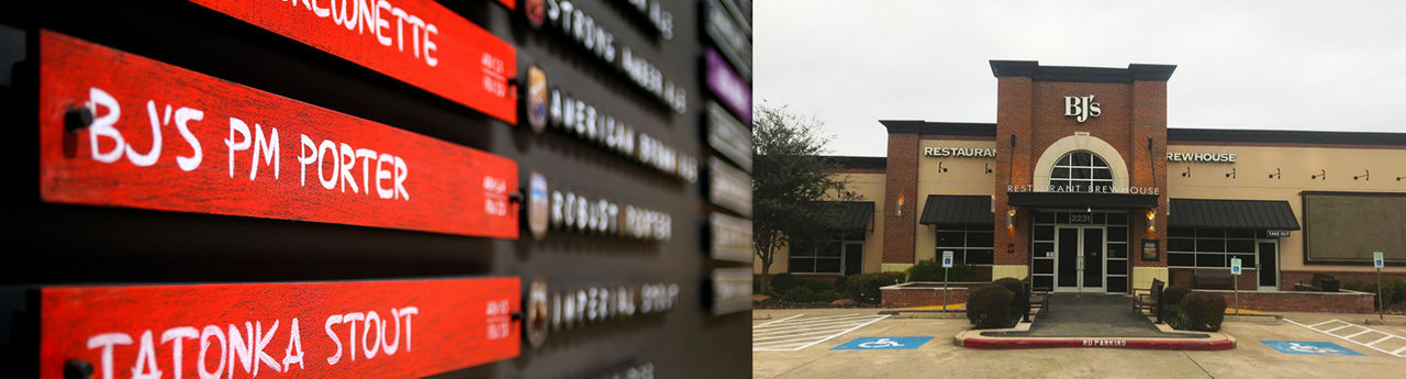 Enjoy Great Times at BJ's Restaurant & Brewhouse in Sugar Land, TX