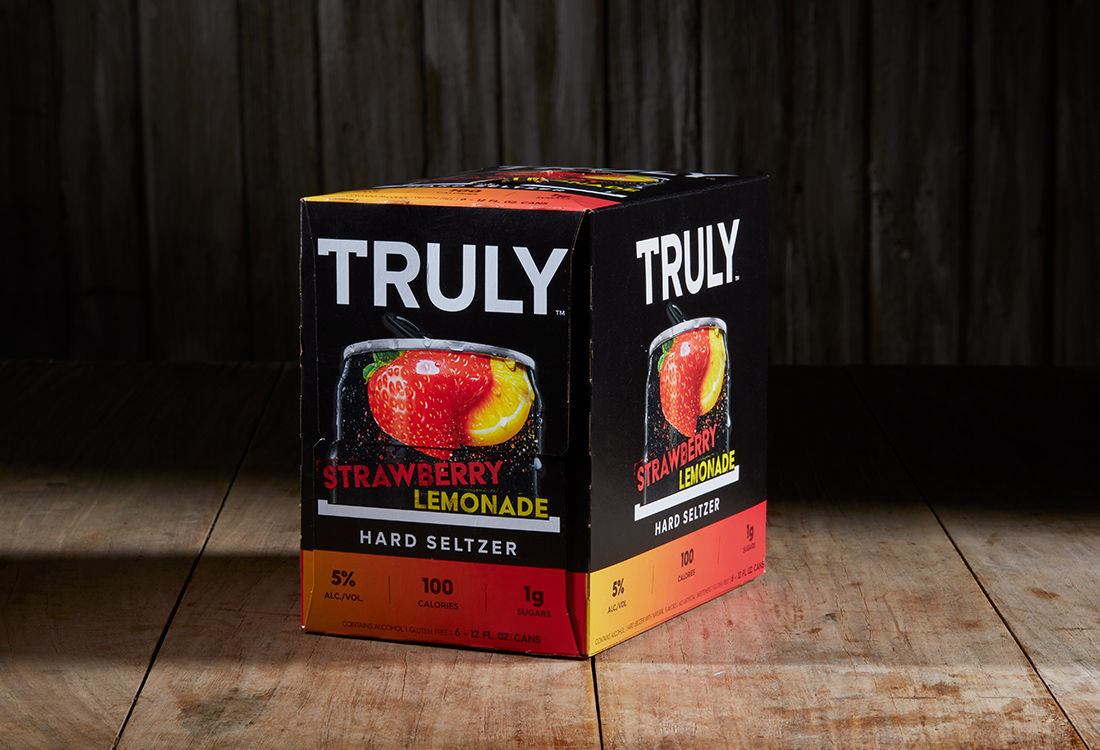 Truly Hard Seltzer Strawberry Lemonade 6 Pack