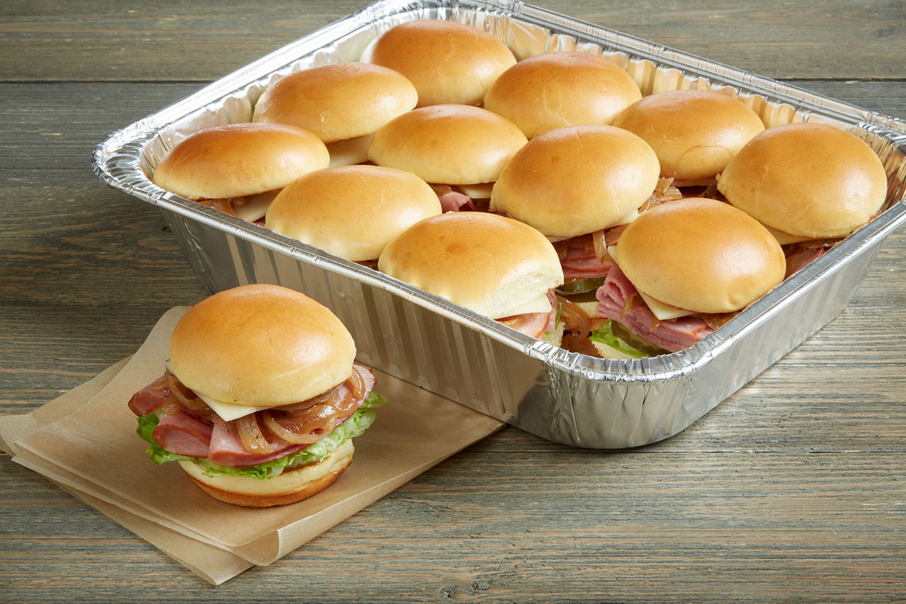 Ham & Swiss Sliders
