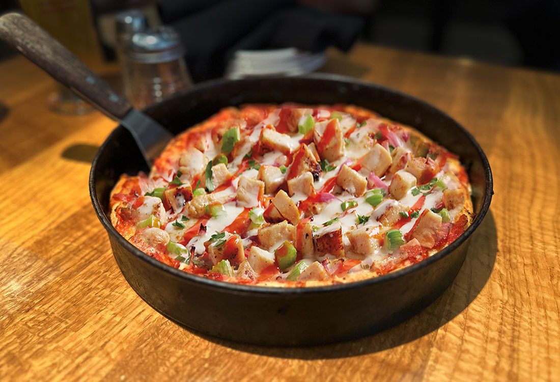 Buffalo Chicken Pizza Shareable