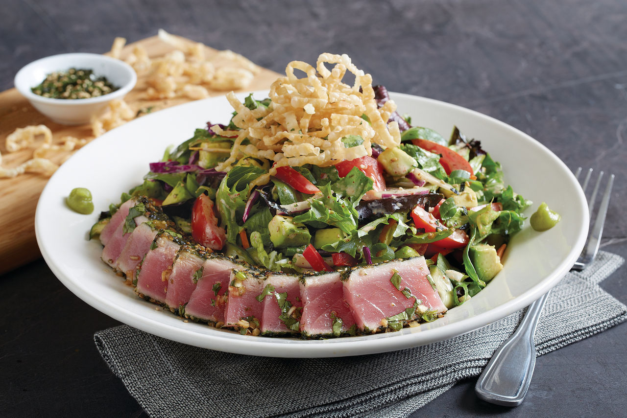 Enlightened Seared Ahi Salad* image